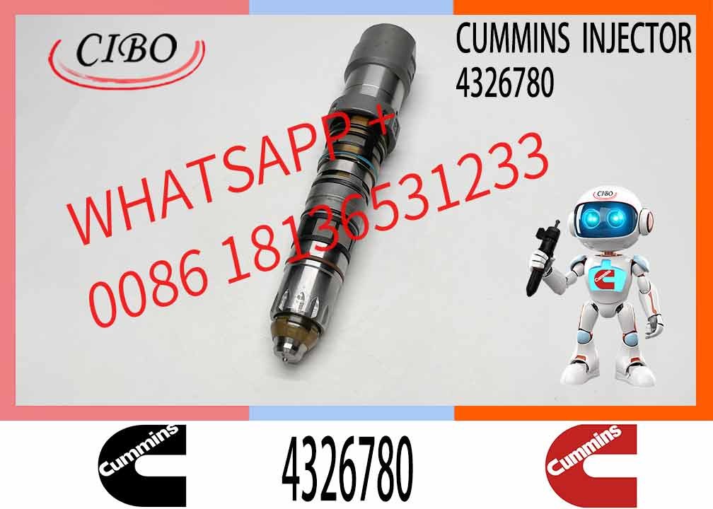 COMMON RAIL FUEL INJECTOR 4326780 4088427 4087893 4001813 4010025