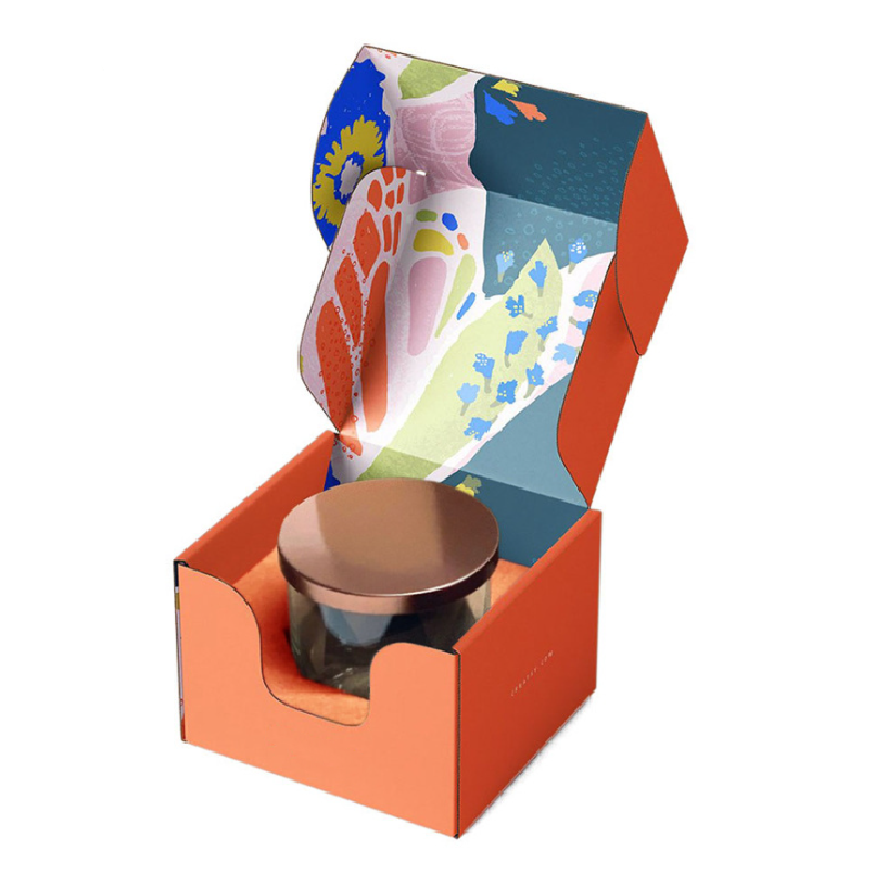 Custom Logo Printed Cardboard Cylinder for Nail Polish Oil Shipping and Gift Packaging