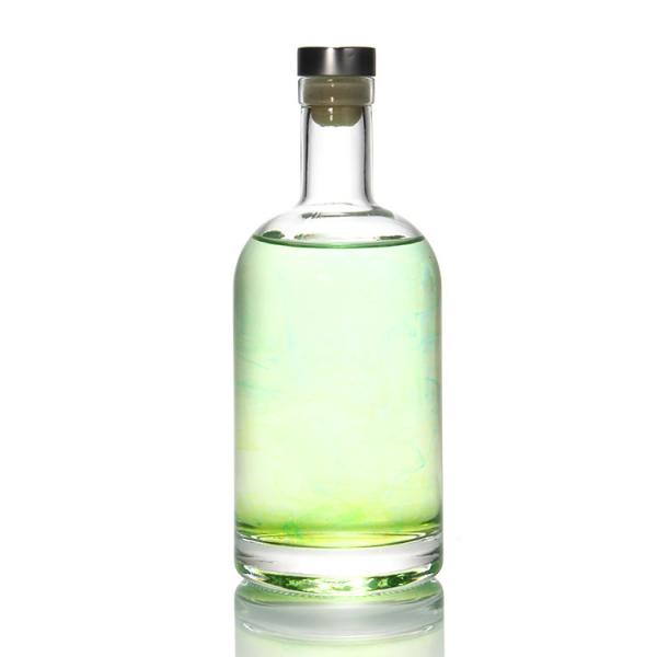 Glass Bottles Supplier 25oz Heavy Base Bottles For Kombucha 750ml Clear Bordeaux