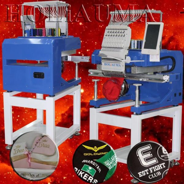 HOLiAUMA one head embroidery machine with 15 needles like Tajima machine high