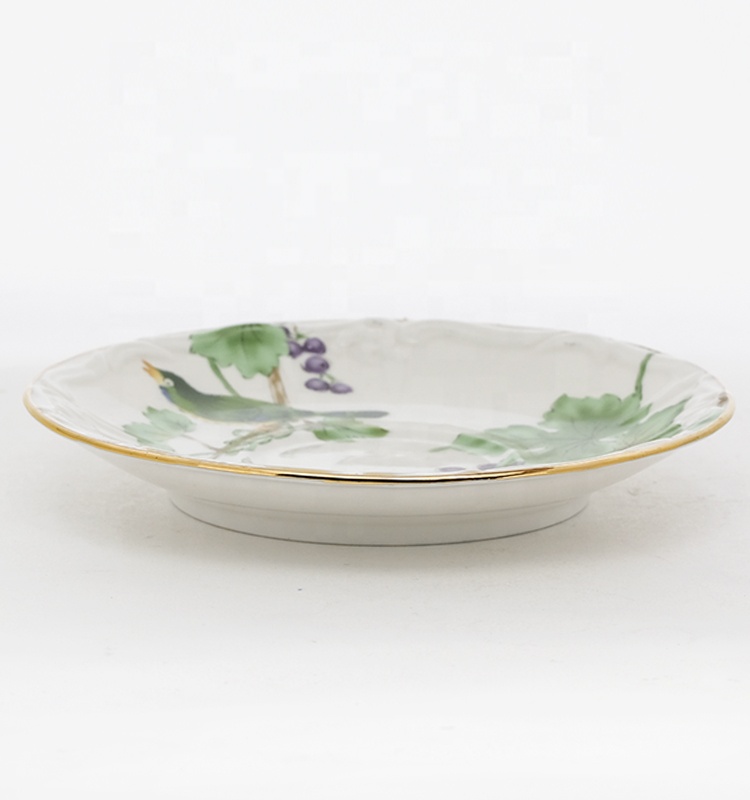 White New Bone Espresso Cup Afternoon Ceramic Tea Cups And Saucers