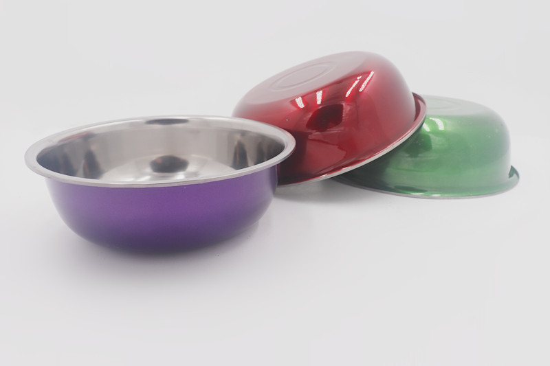 78cm Diameter 3pcs 0.212cbm Stainless Bowl