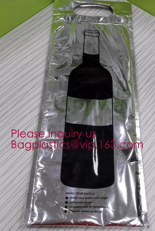 Aluminum Foil Food Use Disposable Cooler Bag Insulated Thermal Bag Organizer Storage Frozen Lunch Bag bagease bagplastic