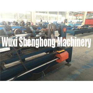 Touch Screen Controls Z Purlin Roll Forming Machine With Button Switch