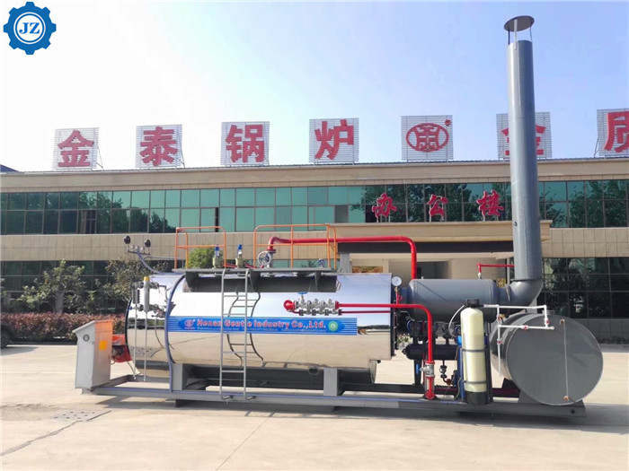1 ton 1000kg/h 70hp Fuel Gas, Oil, Dual Fuel Packaged Steam Boiler with European Burner