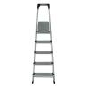 Buy cheap Silver Foldable Aluminum Ladder Anti Slip Wide Top 5 Steps EN131 GS Certificated from wholesalers
