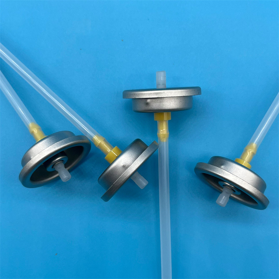 Versatile Dry Shampoo Spray Valve with Actuator Adjustable Spray Pattern for Customized Styling
