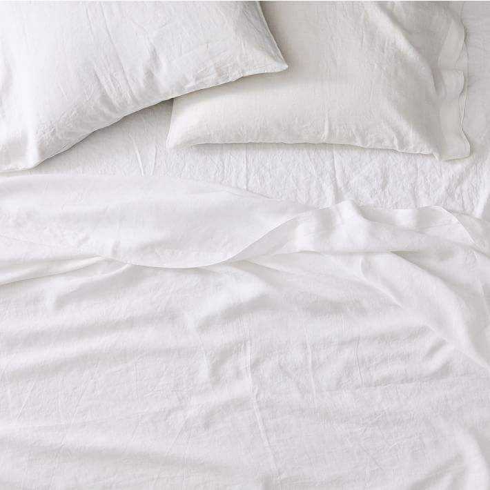 Breathable 100% French Linen Bedding Set for a Cozy and Luxurious Sleep Experience