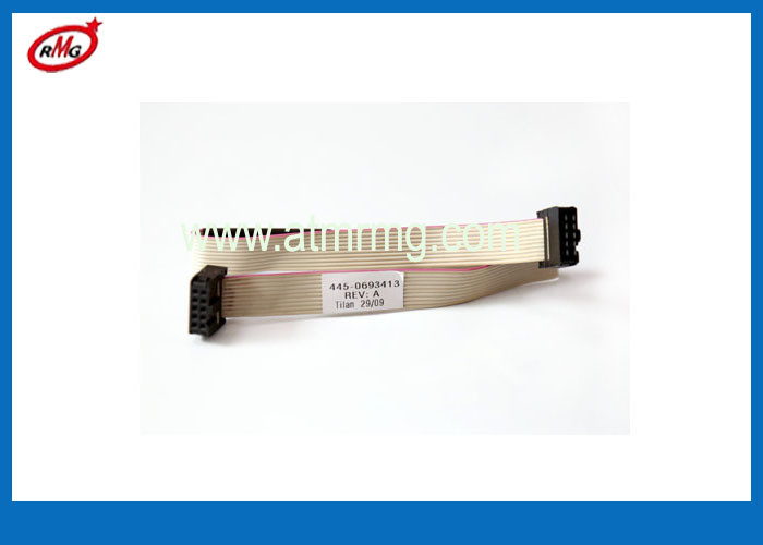 4450693413 445-0693413 NCR ATM Parts NCR 58xx LVDT Flat Ribbon Cable