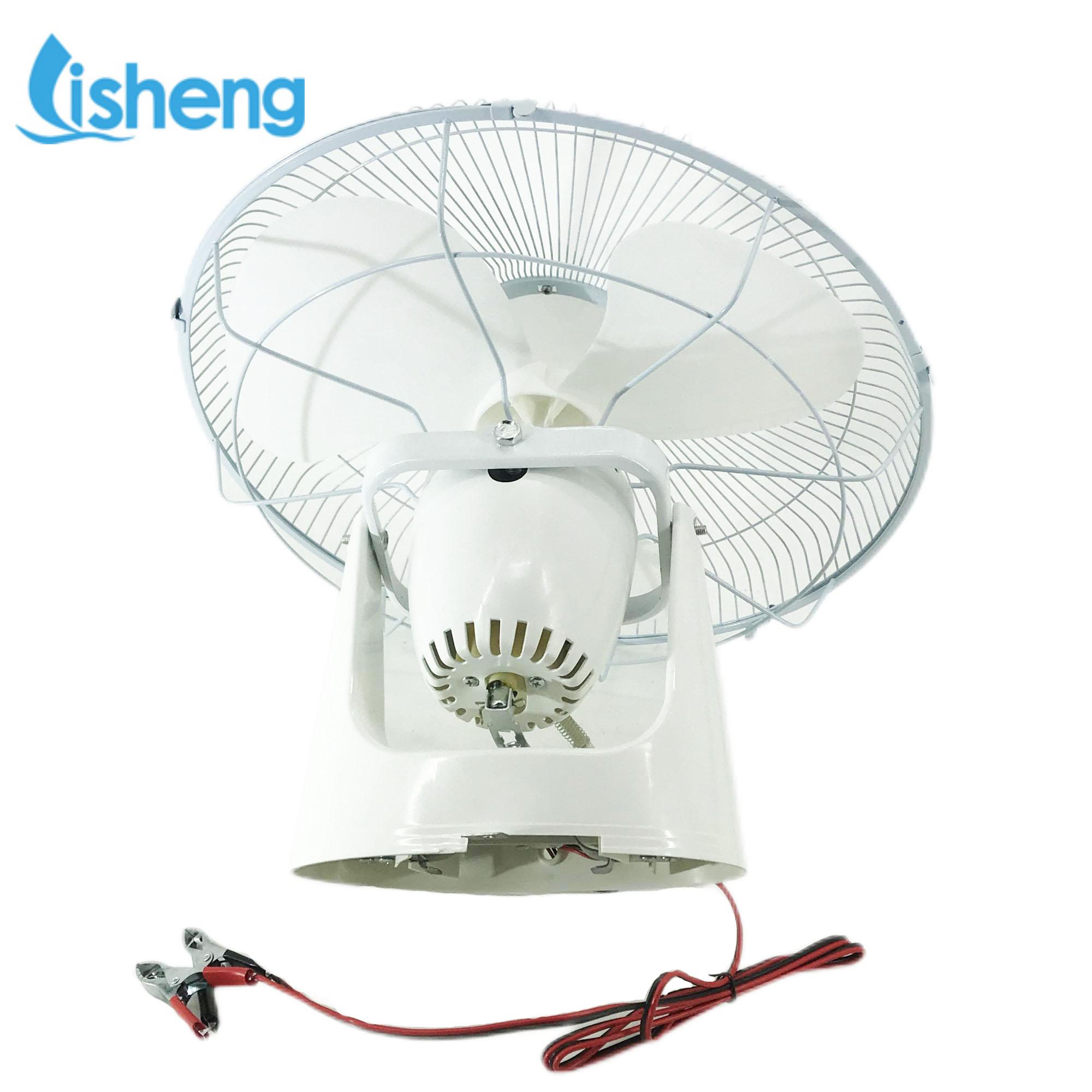 Professional Solar 16 Inch Ac / Dc Ceiling Air Cooler Orbit Fan With Adapter