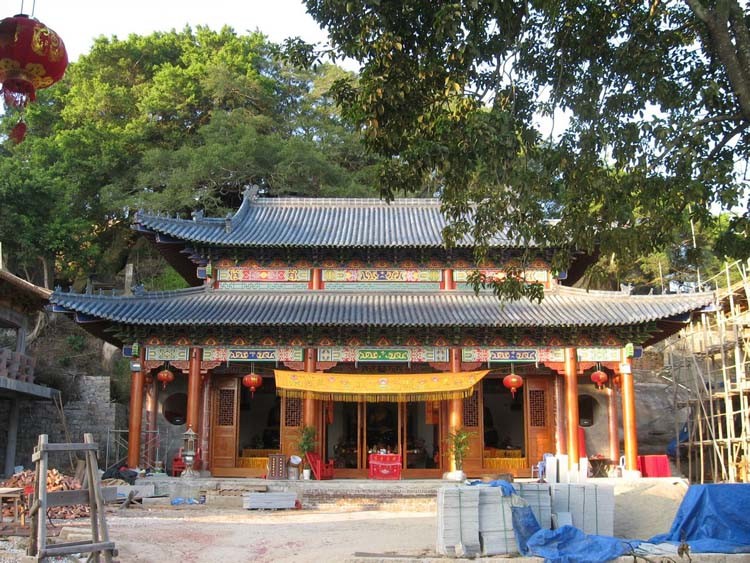 Unglazed Gazebo Chinese Clay Roof Tiles Matt Gazebo Bent Handmade Craft