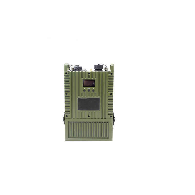 Rugged IP67 MESH Manpack Radio Tactial Radio With GPS BD Frequency Hopping Intelligent Frequency Selection