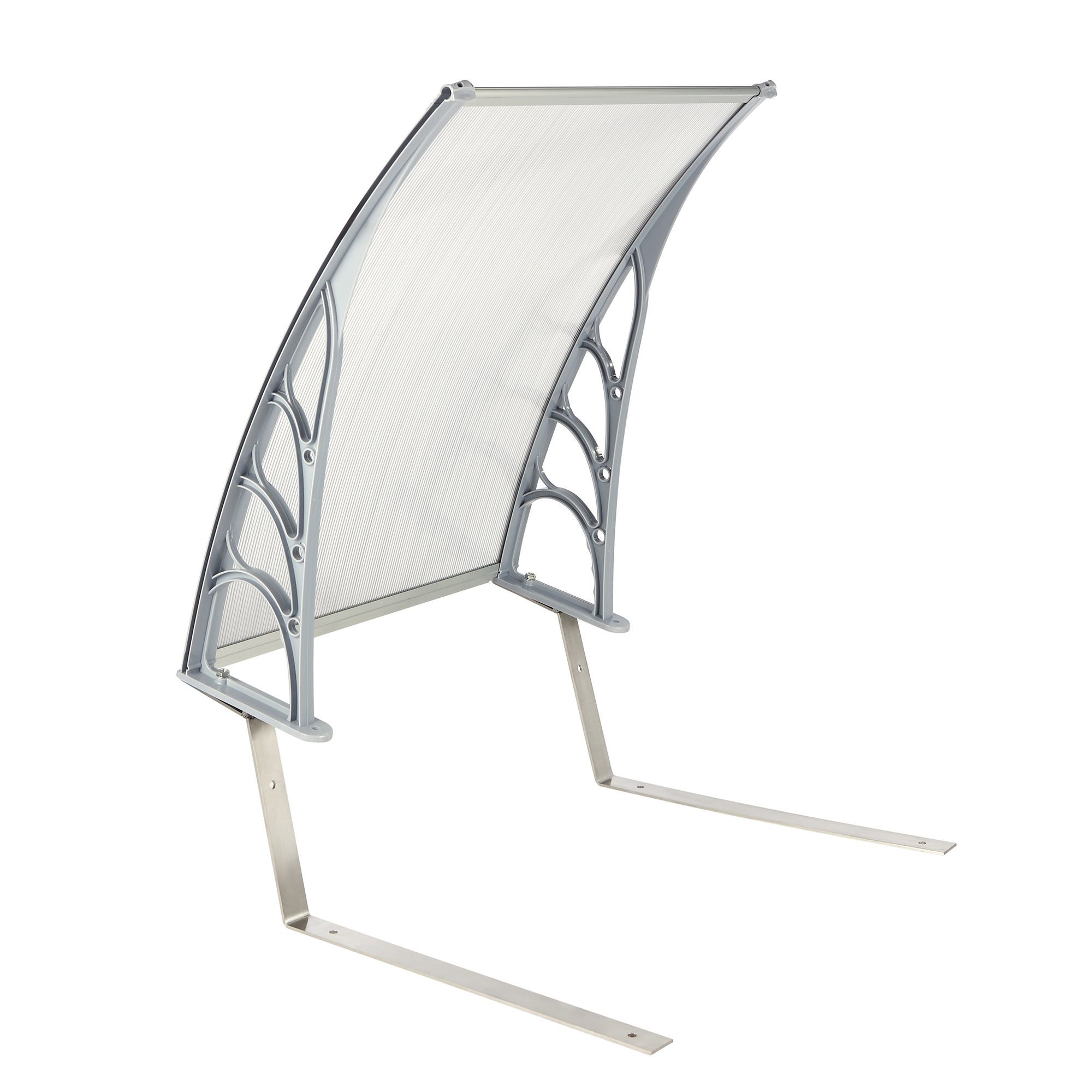 Clear Glass Roof Two ABS Brackets 8.3kgs Robot Mower Garage