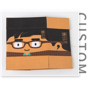 Recycled Materials Custom Corrugated Boxes Preferred Material With Strong