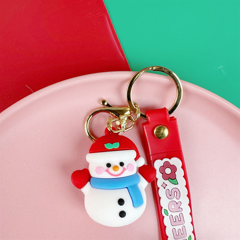 Soft Purse Keychain And Cute Car Keychain Pendant Silicone Stationery Car Key Pendant