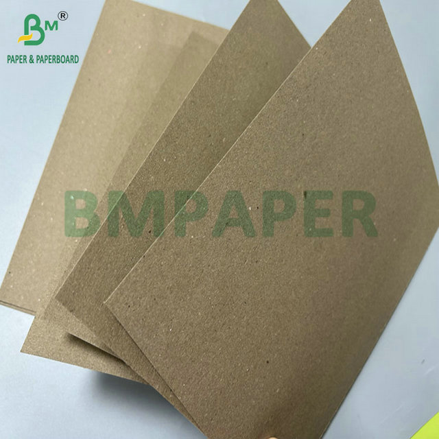 420gram 450gram Recycled Uncoated Brown Kraft Board For Bobbin Core 101mm Width 
