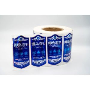 Custom Printed Waterproof Adhesive Label with 10-12 Color Printing for Beverage