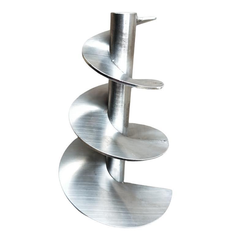 Machining Stainless 304 316 316L Blade Spiral Flight Screw Auger
