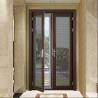 Buy cheap Aluminium Double Glass Swing Door Store Front Aluminium Double Hinged Doors from wholesalers
