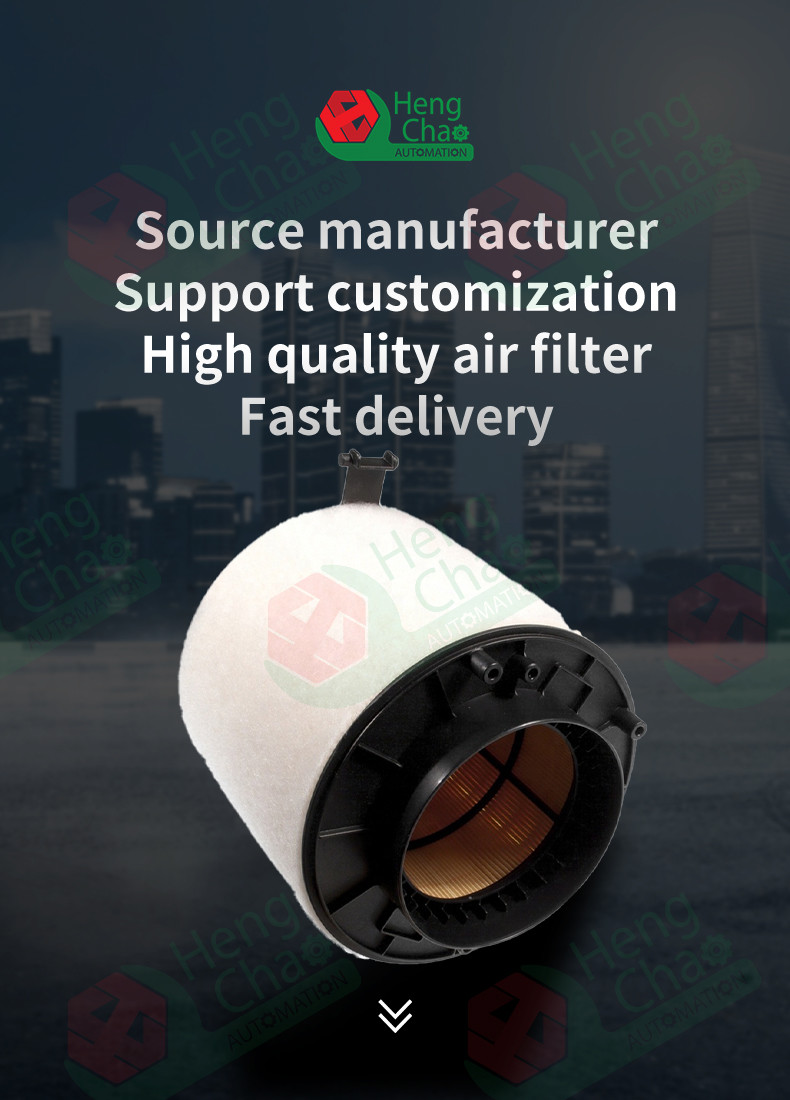 Car Engine Auto Air Filters Air Cleaner Oem 8k0133843d Air Cleaner Production Equipment Produce
