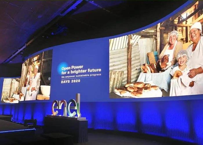 P2.5 240x120mm Programmable Flexible LED Displays Indoor Soft