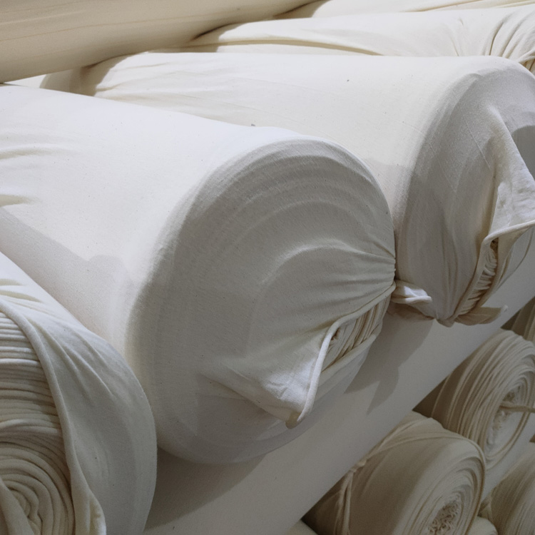 Certificated 100% Orgnaic Cotton Melange Color Gray Grey Cloth Vintage Plain Single Jersey Fabric With Light Weight