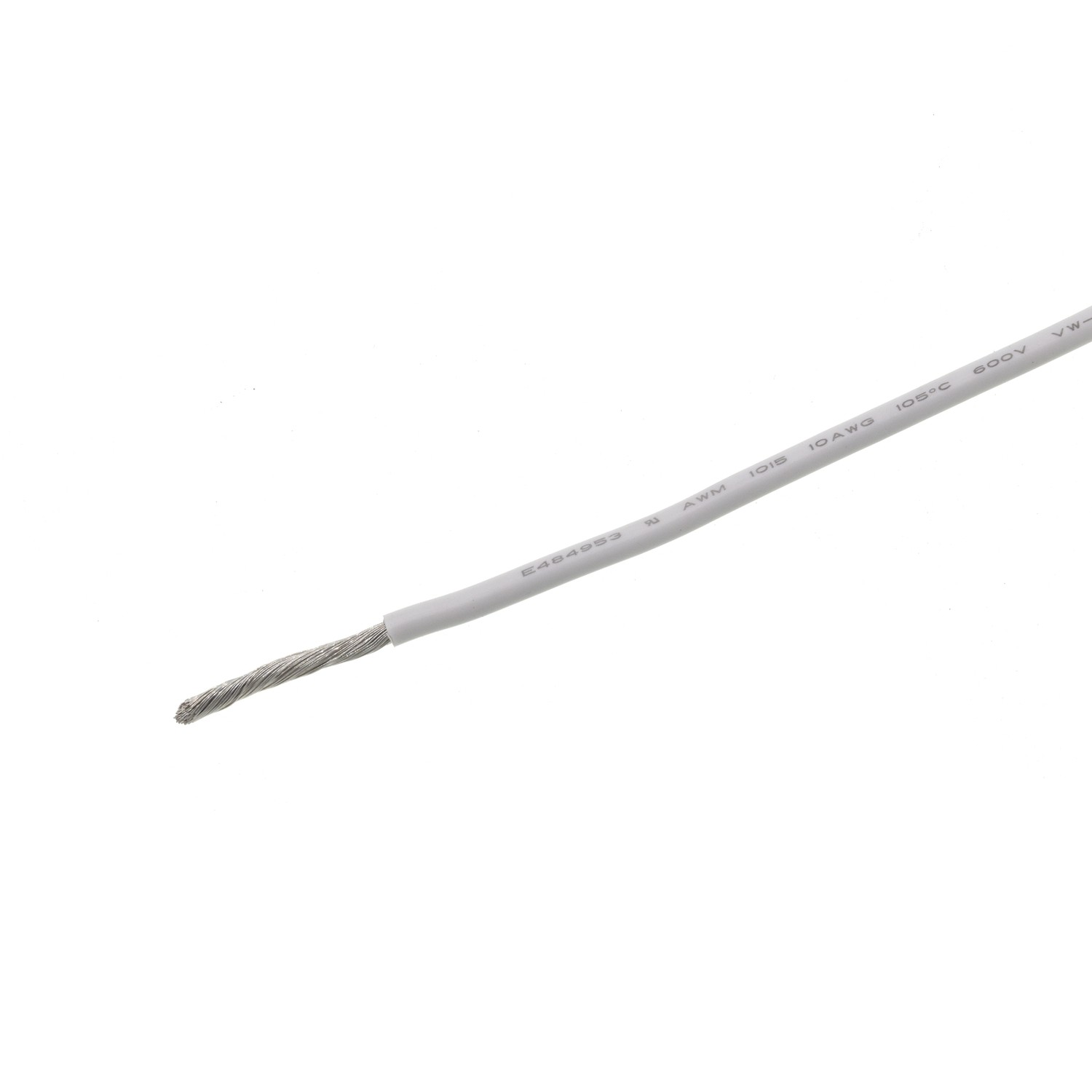 UL1015 PVC Single Conductor Hookup Wire For Gland Connector