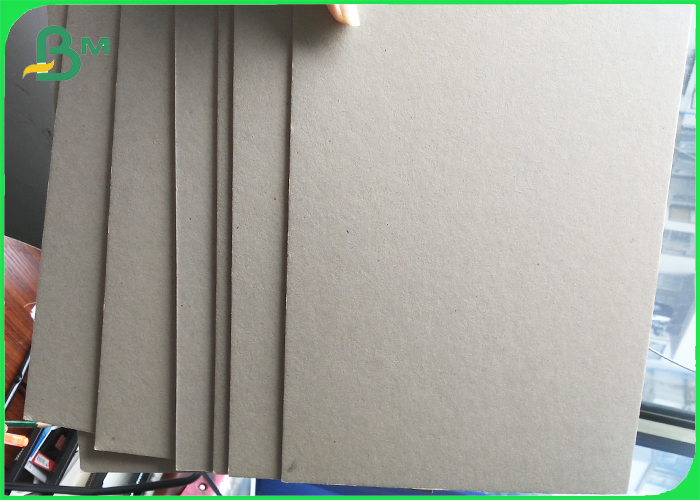 Plain Grey Board Recycled 2.0mm 1250gsm Hard Stiffness Paperboard