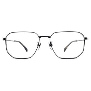 TF3364 Lightweight Titanium Eyewear Frames , Durable Rectangle Eyeglass Frame