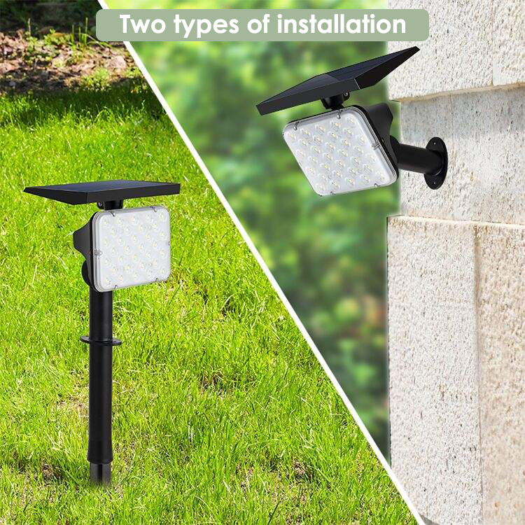 Outdoor 6000K 6500K Waterproof Solar LED Lights For Garden Lawn