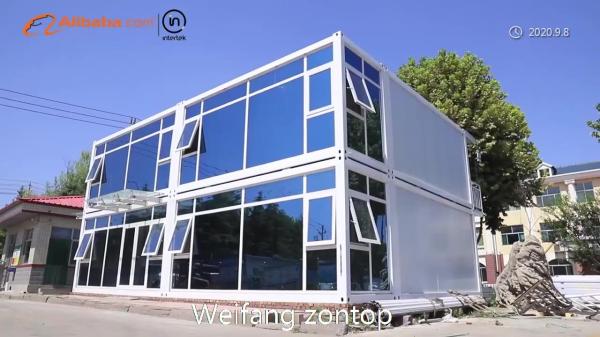 Zontop Luxury Container Three Bedrooms 40ft 20ft House Modern Shop Office Prefab