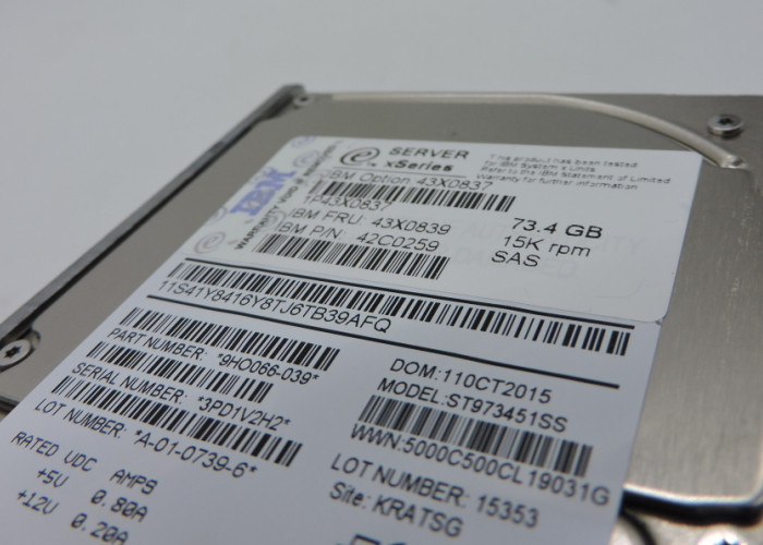 IBM Hard Disk 43X0837 43X0839 73G SAS 2.5 ST973451SS 1 year warranty