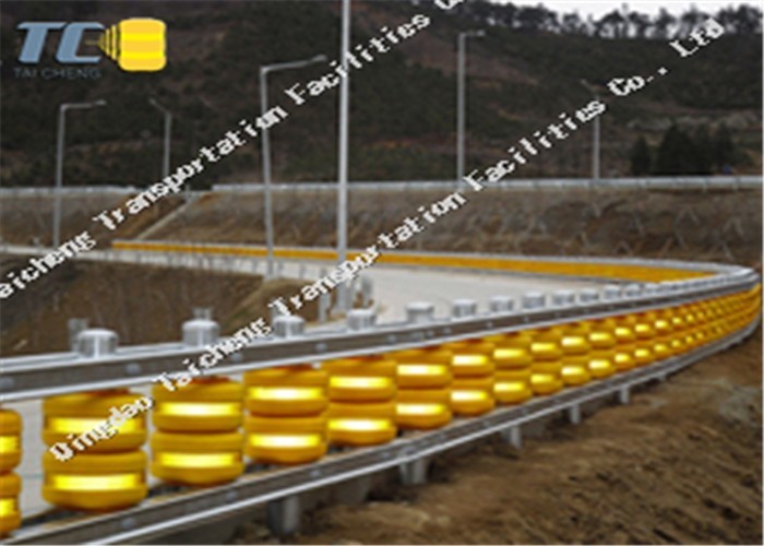 EVA Highway Guardrail Roller Barriers Anti Crash Rolling Barrier
