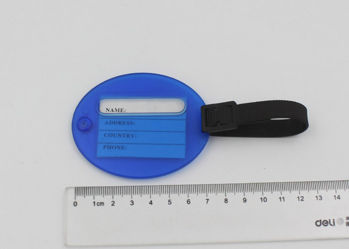 Funny Hard Airplane Travel Bag Tags To Write Information , Name Tag For Luggage