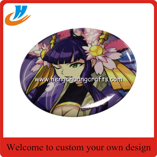 Best price custom tin metal badge,tin pin badge with good quality, 60mm,70mm 80mm 90mm 100mm tin badge
