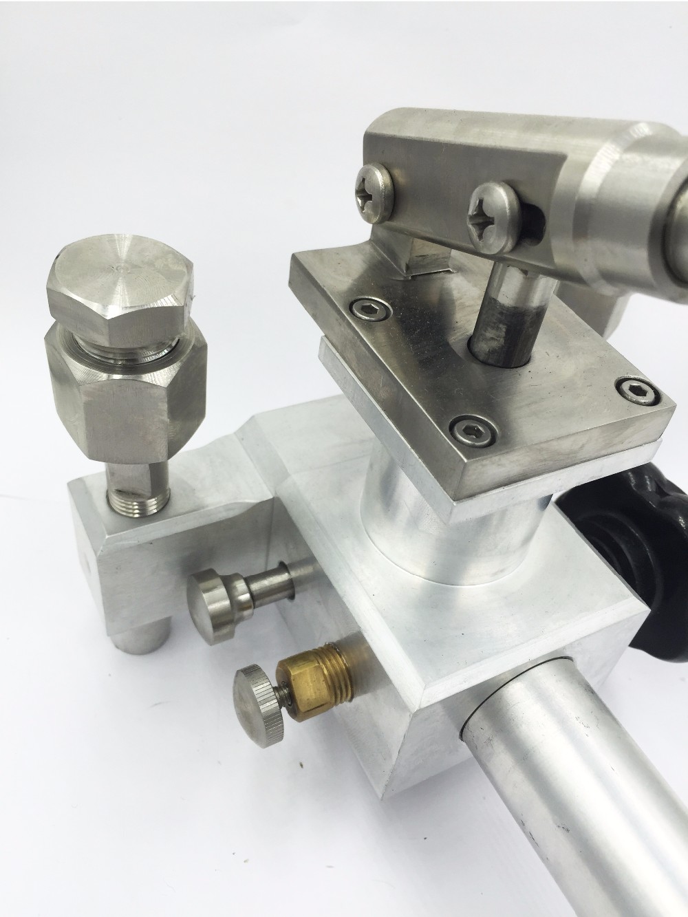 Hydrualic liquid pressure gauge calibrator pressure calibration pump