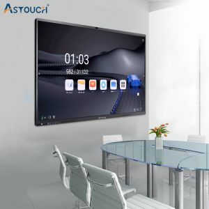 98 Inch Flat Interactive Touch Panel Whiteboard Android 11 TUV