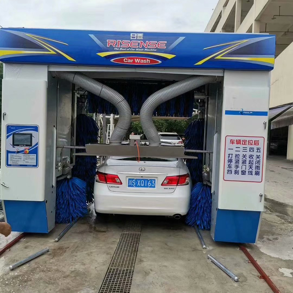 Tunnel Car Wash Machine With Shampoo Consumption Of 7ml/Set Output Power 1500W