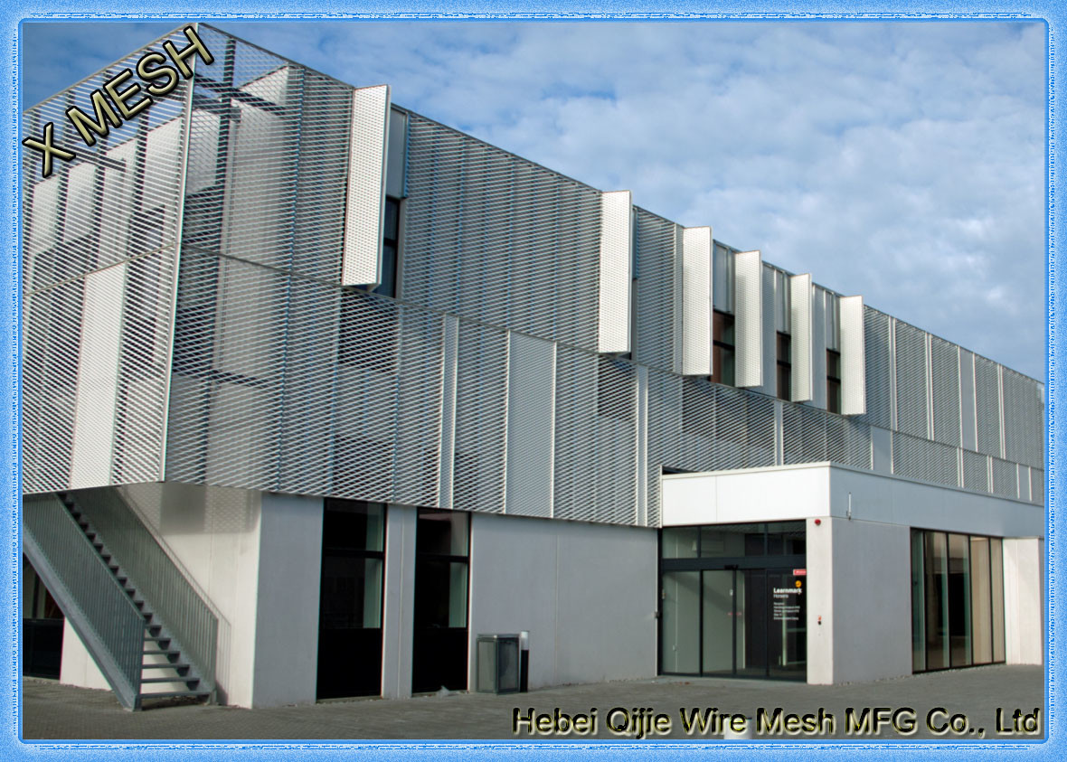 Professional Aluminum Expanded Metal Mesh / Metal Netting Mesh For Ceiling