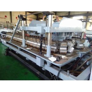 Customizable HDPE Double Wall Corrugated Pipe Extrusion Machine For Different