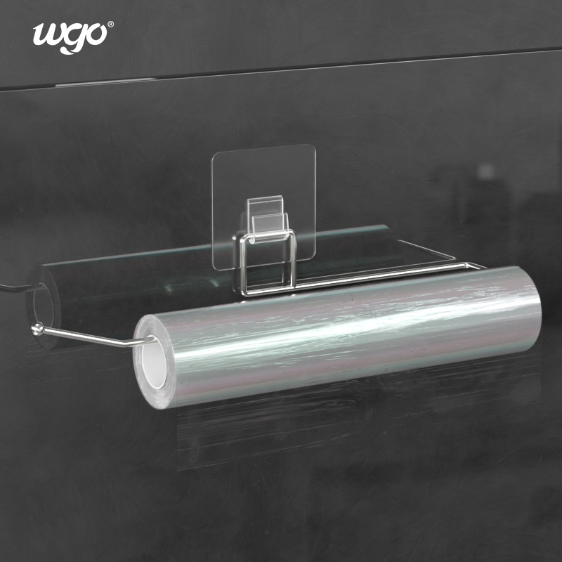foil paper holder for kitchen can be washed without punching holes, easy to install and can bear 5kg