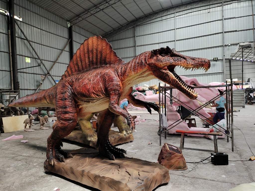 Giant Predatory Dinosaur Spinosaurus Animatronic For Jurassic Park 3