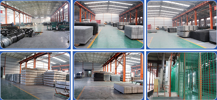 Hot Dipped Galvanized Double Loop Wire Fencing For Gardens 55*100mm Mesh Hole