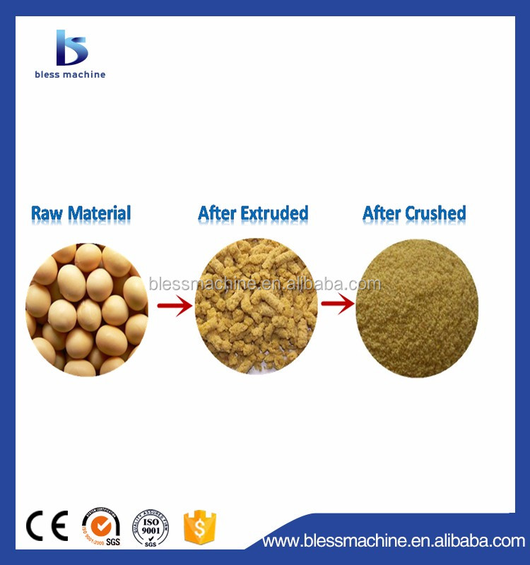 2022 Full Automatic Soybean Meal Extruder for Animal Feed within 1550*1780*1230 mm