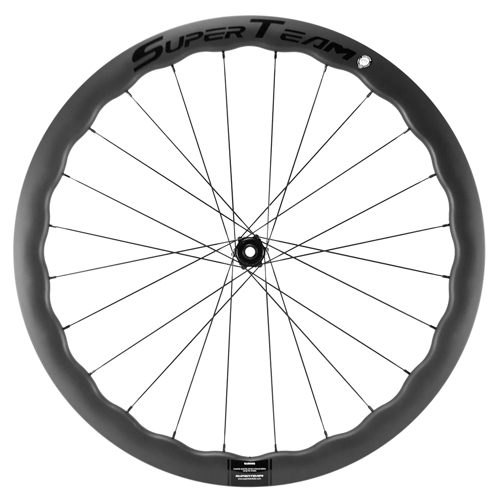 Customized Superteam 25mm Width 45mm Depth Clincher Carbon Bicycle Wheels