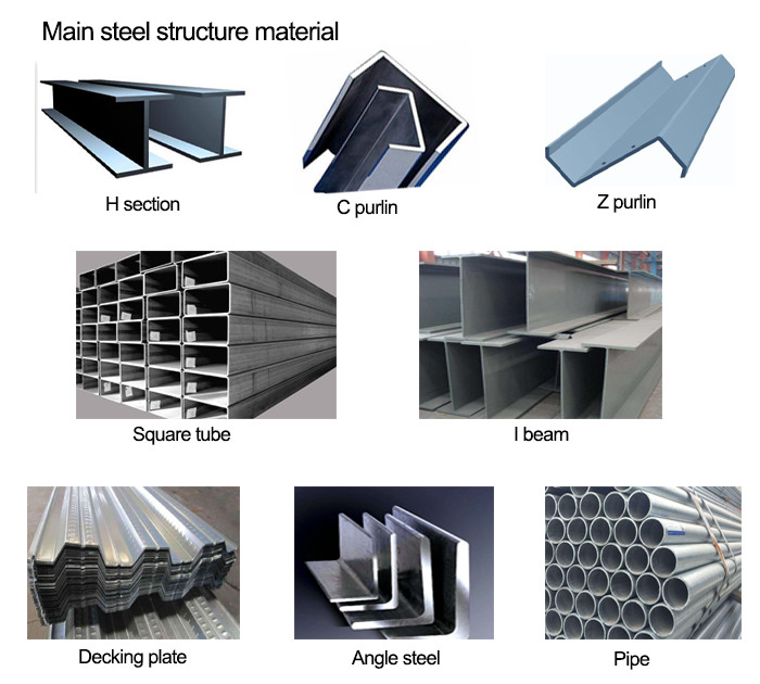 Prefabricated Light Steel Frame Truss Structure Building