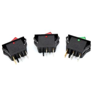 2 Position 3 Pins Rocker Boat Switch T85 With Illuminated Power