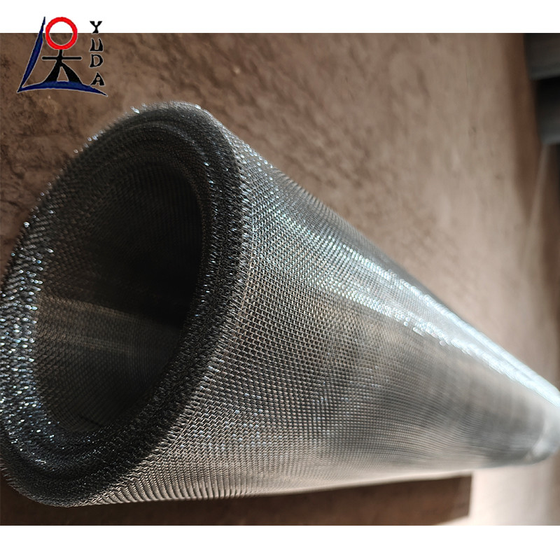 Woven Mine Crimped Wire Mesh Vibrating Security Screen Mesh Galvanised Surface