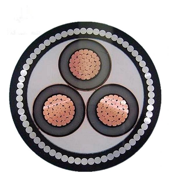 Medium Voltage Single Core XLPE Insulated Armoured Power Cable 11kv 15kv 20kv