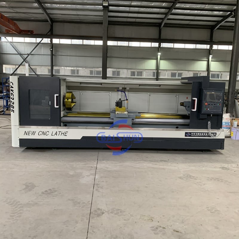 Cnc Lathe Spindle 400mm Swing Over Bed Flat Bed Lathe Cnc Desktop Torno